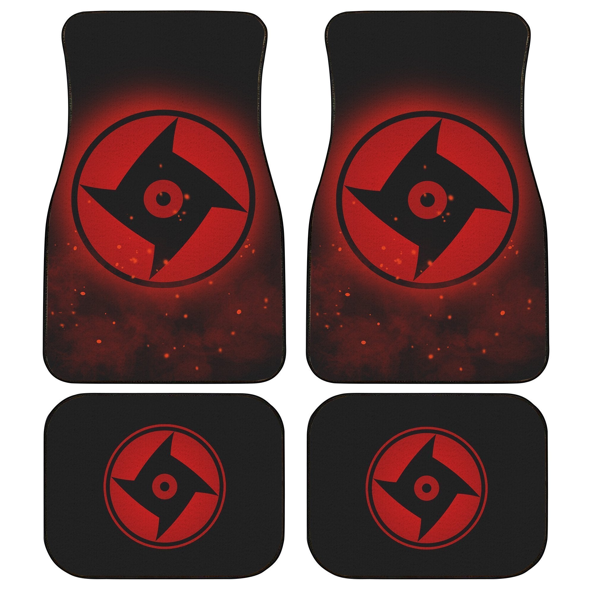 Shisu Mangekyou Car Floor Mats Custom Sharingan Anime Naruto Car Accessories Shisu Mangekyou Car Floor Mats Custom Sharingan Anime Naruto Car Accessories