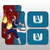 Shoto Todoroki Car Floor Mats Custom Gifts For My Hero Academia Anime Fans