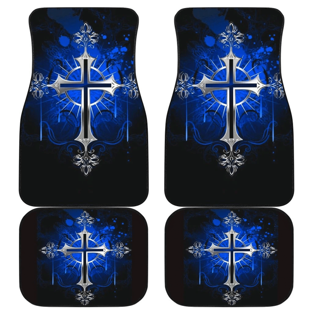 Silver Cross Blue Art Car Floor Mats 191031 Silver Cross Blue Art Car Floor Mats 191031