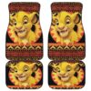 Simba Car Floor Mats Lion King Disney Cartoon Fan Gift H031420