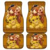 Simba Lion King Car Floor Mats Disney Cartoon Fan Gift H031420