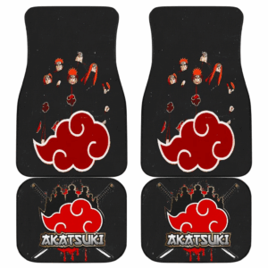 Six Paths Of Pain Akatsuki Naruto Car Floor Mats UBC032209