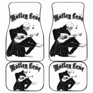 Skeleton Motley Crue White Car Floor Mats UBC032608