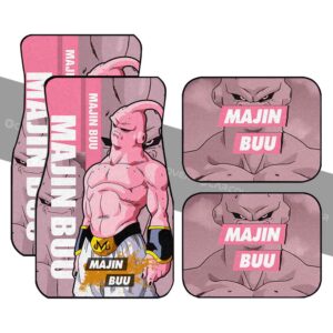Skinny Majin Buu Car Floor Mats Custom Dragon Ball Anime Car Accessories