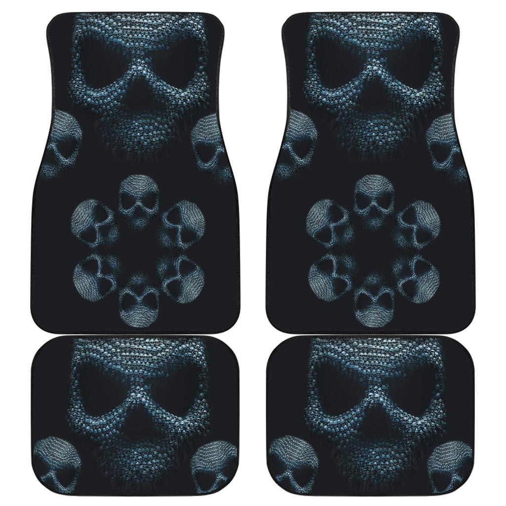Skull Art Car Floor Mats Amazing Gift Ideas T300720 Skull Art Car Floor Mats Amazing Gift Ideas T300720