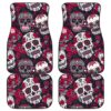 Skull Front And Back Car Mats