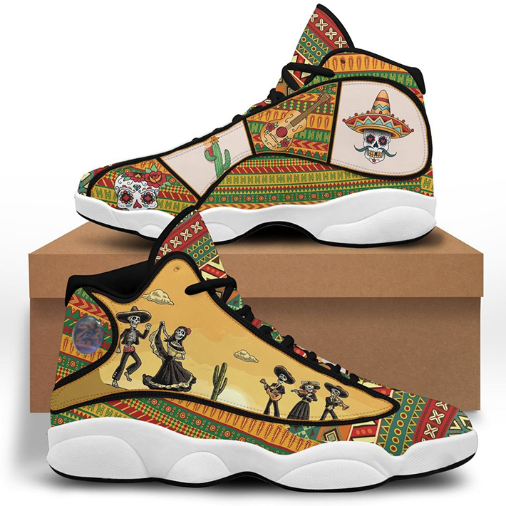Skull Mexico Festival Air Jordan 13 Shoes Skull Mexico Festival Air Jordan 13 Shoes
