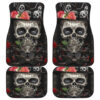 Skull Rose Art Car Floor Mats Amazing Gift Ideas H050320