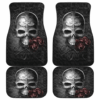 Skull Rose Love Art Car Floor Mats Amazing Gift Ideas H140720