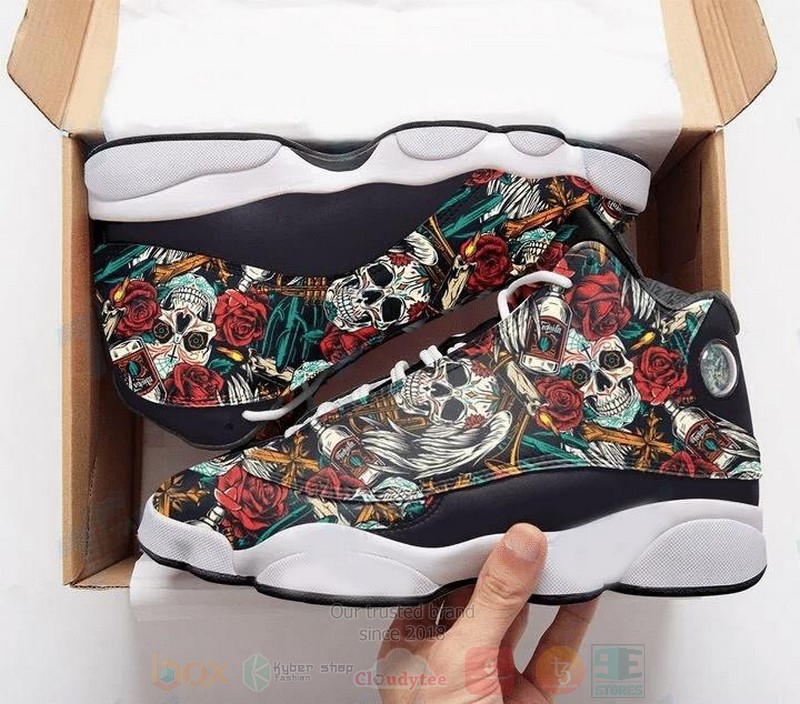 Skull Tattoo Pattern 13 Sneakers Xiii Air Jordan 13 Shoes Skull Tattoo Pattern 13 Sneakers Xiii Air Jordan 13 Shoes