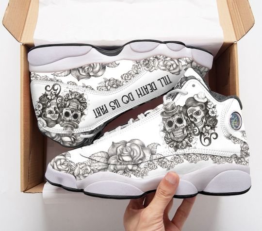 Skull Till Death Do Us Part Air Jordan 13 Sneakers Skull Till Death Do Us Part Air Jordan 13 Sneakers
