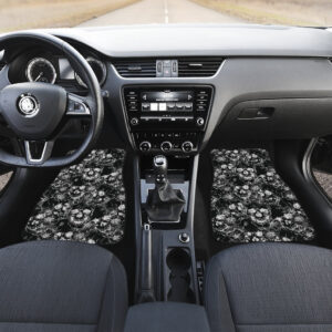 Skulls Grey Art Car Floor Mats Amazing Gift Ideas T140720