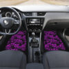 Skulls Purple Art Car Floor Mats Amazing Gift Ideas T140720