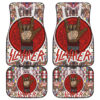 Slasher Horror Villains Claw Glove Car Floor Mats