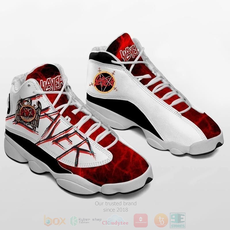 Slayer Rock Band Music Basketball Air Jordan 13 Shoes Slayer Rock Band Music Basketball Air Jordan 13 Shoes