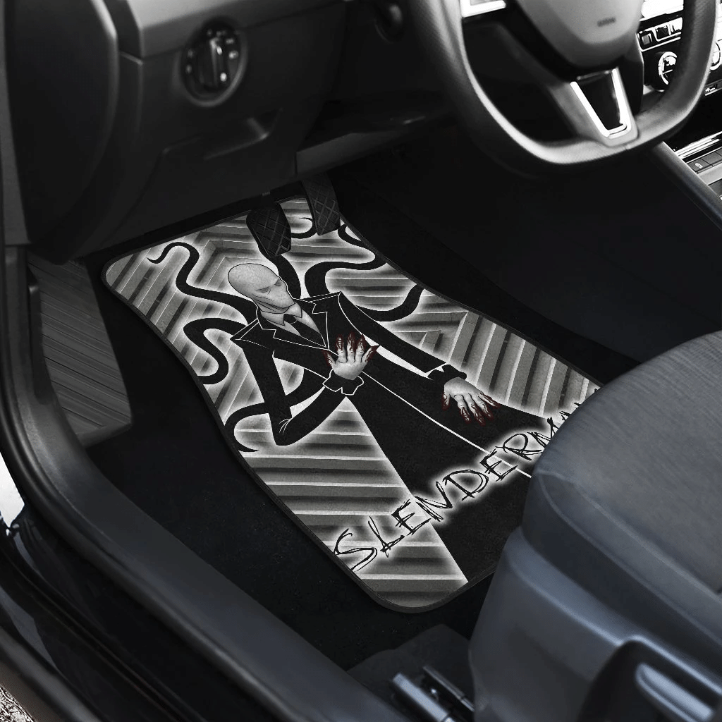 Slender-Man-Minimal-Artwork-Car-Floor-Mats-2