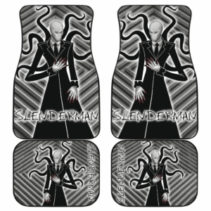Slender Man Minimal Artwork Car Floor Mats