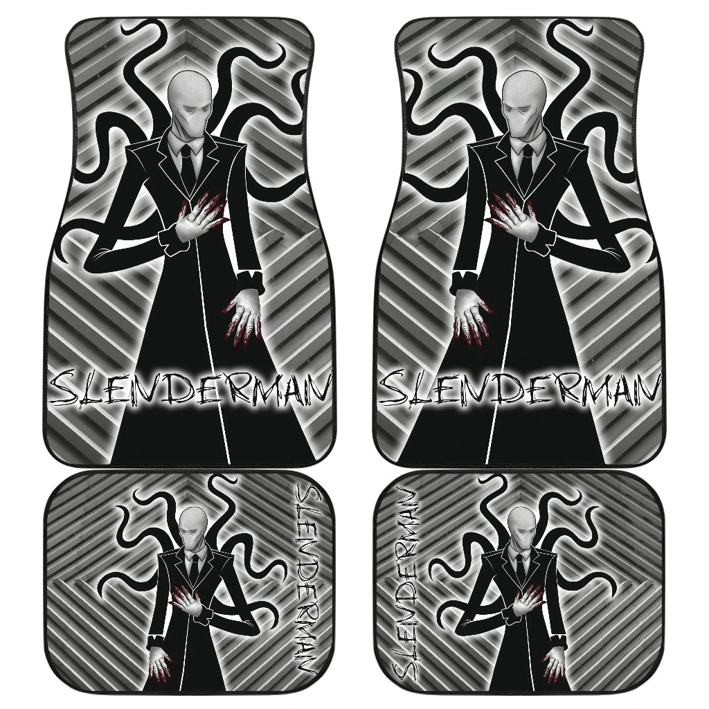 Slender Man Minimal Artwork Car Floor Mats Slender Man Minimal Artwork Car Floor Mats