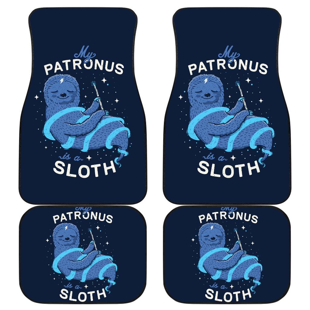 Sloth Front And Back Car Mats Sloth Front And Back Car Mats