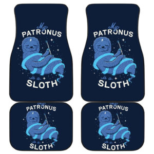 Sloth Patronus Art Car Floor Mats 191031