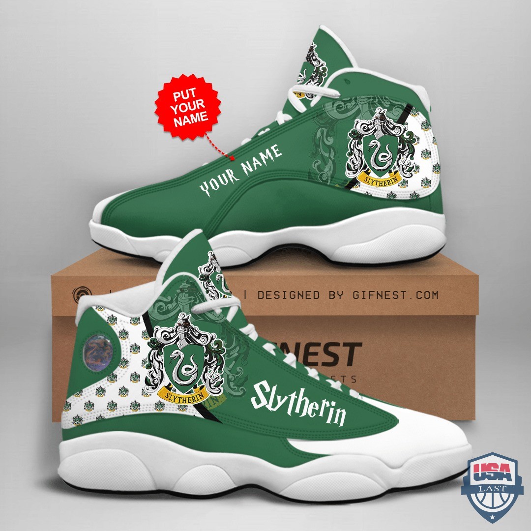 Slytherin 02 Air Jordan 13 Personalized Shoes Sneaker Slytherin 02 Air Jordan 13 Personalized Shoes Sneaker