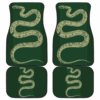 Slytherin Big Snake Green Harry Potter Car Floor Mats UBC031615