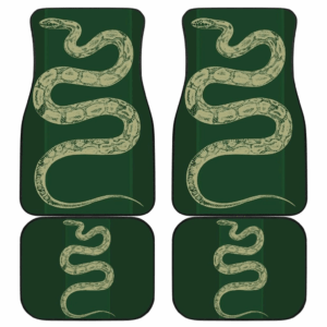 Slytherin Big Snake Green Harry Potter Car Floor Mats UBC031615