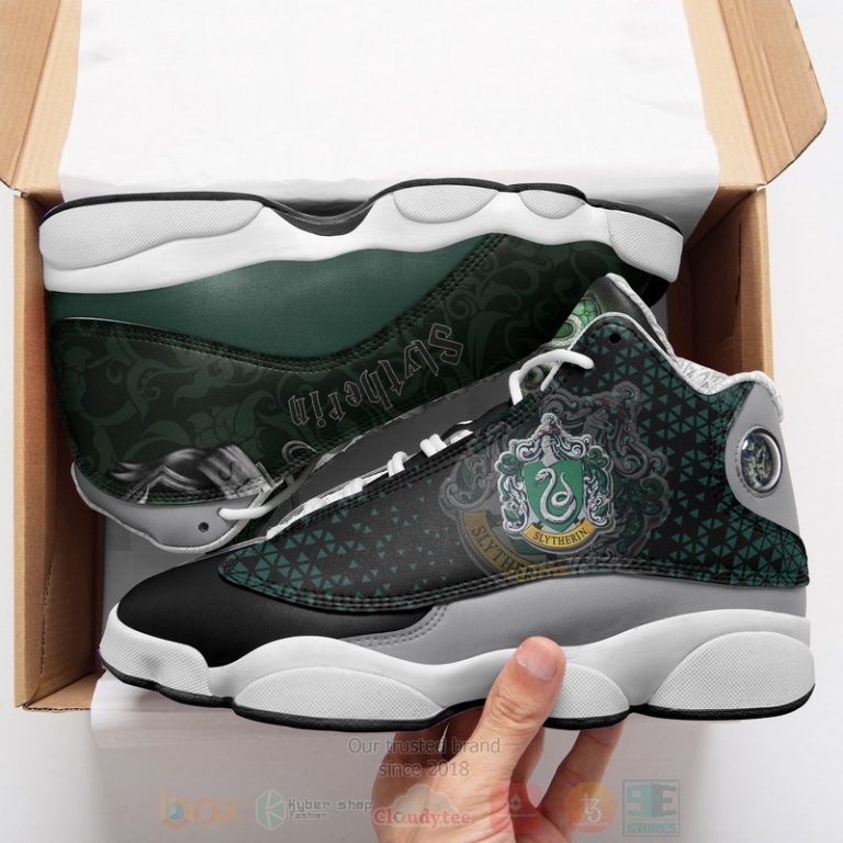 Slytherin-Harry-Potter-Air-Jordan-13-Shoes-2