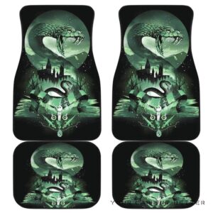 Slytherin Harry Potter Christmas Fan Art Car Floor Mats 170812 T1120