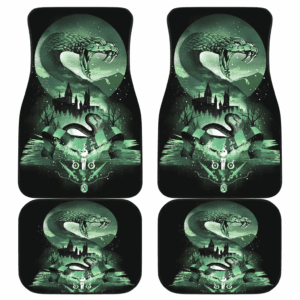 Slytherin Harry Potter Christmas Fan Art Car Floor Mats H082320