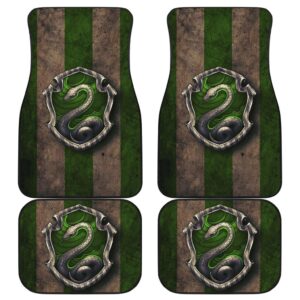 Slytherin Logo Car Floor Mats Harry Potter Movie Fan Gift H200211