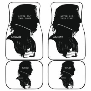 Snape Silhouette After All This Time Always Harry Potter Car Floor Mats UBC031911