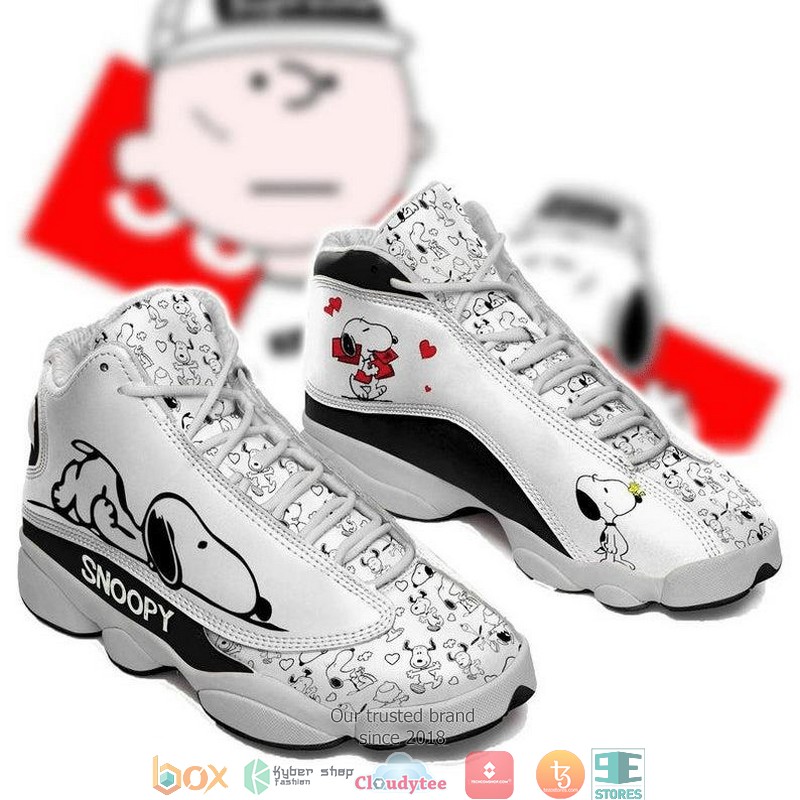 Snoopy Cartoon Birthday Air Jordan 13 Sneaker Shoes Snoopy Cartoon Birthday Air Jordan 13 Sneaker Shoes