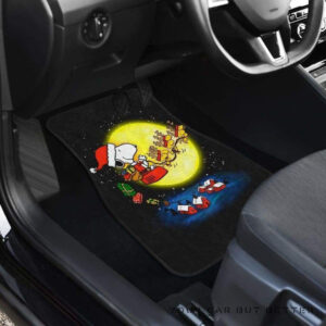 Snoopy Christmas Car Floor Mats 110619 T1120