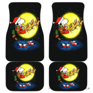 Snoopy Christmas Car Floor Mats T1120