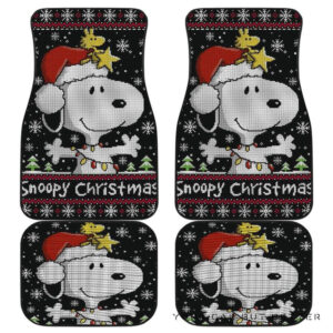 Snoopy Christmas Fan Art Car Floor Mats 170812 T1120