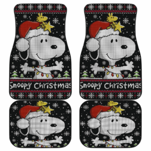Snoopy Christmas Fan Art Car Floor Mats H082320