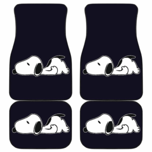 Snoopy Lazy Long Sleep Car Floor Mats 191120