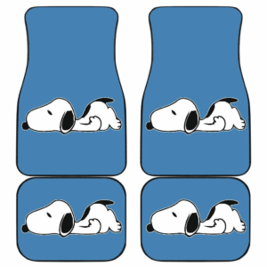 Snoopy Sleepy Sky Color Car Floor Mats 191120