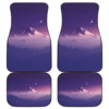 Snow Mountain Night Landscape Car Floor Mats UBC022615