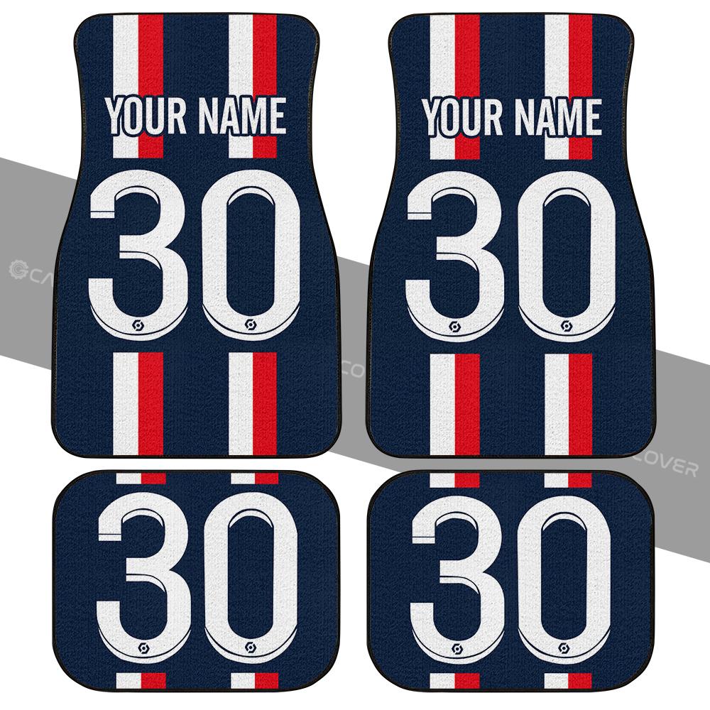 Soccer-Number-30-Car-Floor-Mats-Custom-Name-For-PSG-Fan-1