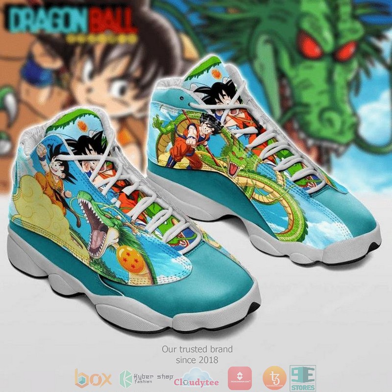 Son Goku Dragon Ball Anime Printed Air Jordan 13 Sneaker Shoes Son Goku Dragon Ball Anime Printed Air Jordan 13 Sneaker Shoes
