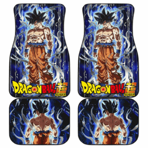 Songoku Art Dragon Ball Car Floor Mats Manga Fan Gift H060920
