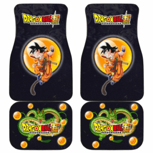 Songoku At Age 15 Dragon Ball Car Floor Mats 191207