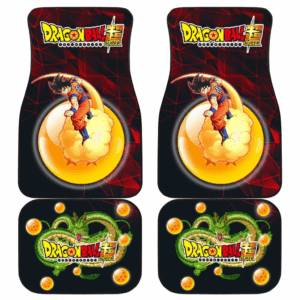 Songoku Dragon Ball Anime Car Floor Mats 191207