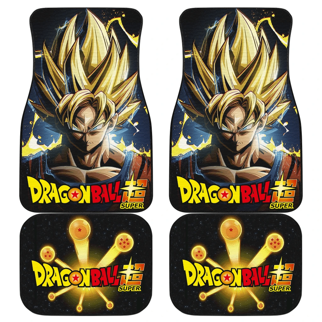 Songoku Dragon Ball Car Floor Mats Manga Fan Gift H060920 Songoku Dragon Ball Car Floor Mats Manga Fan Gift H060920