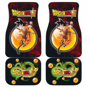 Songoku at age 15 Design Dragon Ball Car Floor Mats 191207