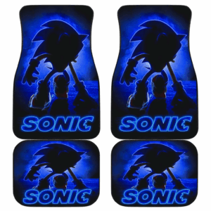 Sonic Car Floor Mats Sonic The Hedgehog Movie H040220