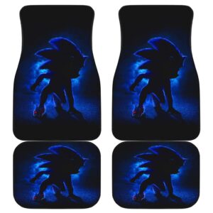 Sonic The Hedgehog 2020 Front And Back Car Mats