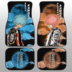 Souya Kawata And Nahoya Kawata Car Floor Mats Custom Tokyo Reverngers Anime Car Interior Accessories